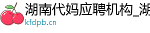 湖南代妈应聘机构_湖南代妈应聘公司_湖南试管代妈	